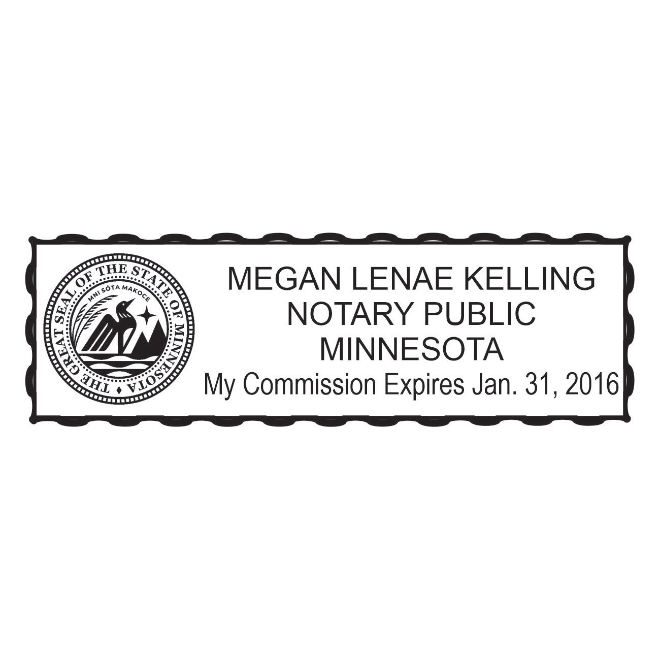Notary Pocket Stamp 2773 - Minnesota