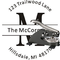 Holiday Monogram Stamp - HMS1 HOLIDAY_MONOGRAM_STAMP_HMS1