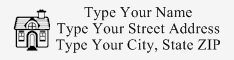 Address Stamp 10 - XStamper ADDRESS_STAMP10_X