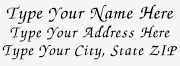 Address Stamp 2 - XStamper ADDRESS_STAMP2_X