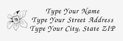 Address Stamp 6 - Self Inking ADDRESS_STAMP6_SI