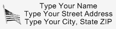 Address Stamp 7 - XStamper ADDRESS_STAMP7_X