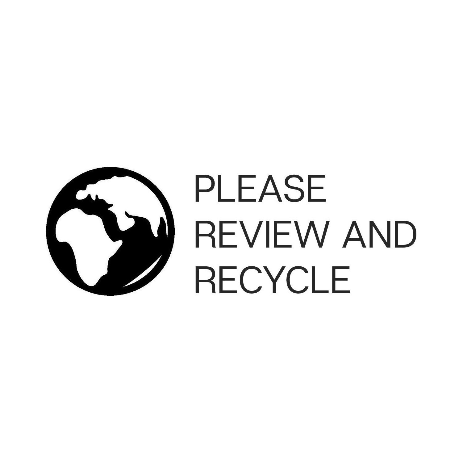 Teacher Stamp 19 - Please Review and Recycle