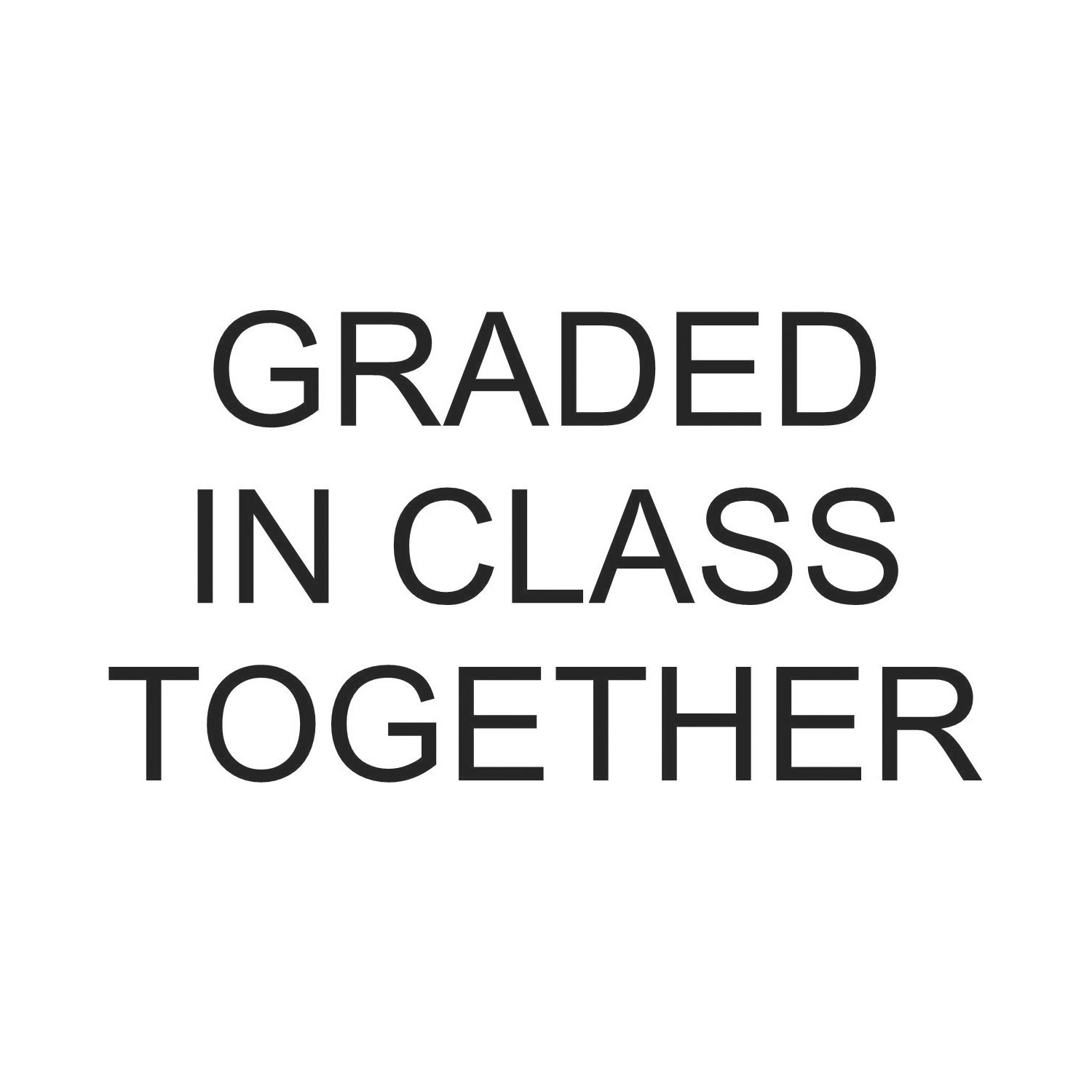 Teacher Stamp 27 - Graded in Class Together