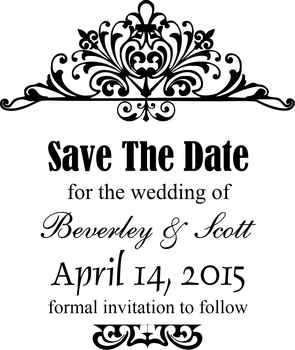 save the date stamp small - 4a