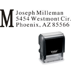 Holiday Monogram Stamp - HMS1 HOLIDAY_MONOGRAM_STAMP_HMS1