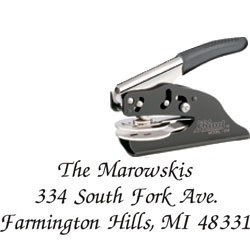 Address Embosser AE1 Pocket ADDRESS_EMBOSSER_AE1_POCKET