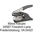Address Embosser AE3 Pocket ADDRESS_EMBOSSER_AE3_POCKET