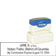 Notary Stamp - ML185 Pre-Ink Stamp - Dist_of_Columbia NOTARY_STAMP_DIST_OF_COLUMBIA