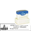 Notary Stamp - ML185 Pre-Inked Stamp - Kansas NOTARY_STAMP_KANSAS