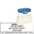 Notary Stamp - ML185 Pre-Ink Stamp - Maryland NOTARY_STAMP_MARYLAND
