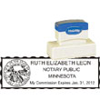 Notary Stamp - ML185 Pre-Ink Stamp - Minnesota NOTARY_STAMP_MINNESOTA