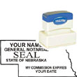Notary Stamp - ML165 Pre-Inked Stamp - Nebraska NOTARY_STAMP_NEBRASKA