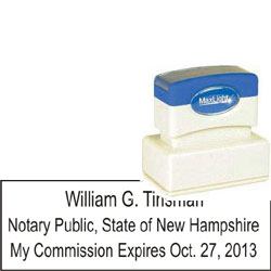 Notary Stamp - ML115 Pre-Inked Stamp - New Hampshire NOTARY_STAMP_NEW_HAMPSHIRE