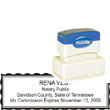 Notary Stamp - ML185 Pre-Ink Stamp - Tennessee NOTARY_STAMP_TENNESSEE