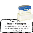 Notary Stamp - ML245 Pre-Inked Stamp - Washington NOTARY_STAMP_WASHINGTON