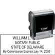 Notary Stamp - Trodat 4913 - Delaware NOTARY_SELF_INKING_STAMP_DE