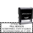 Notary Stamp - Trodat 4915 - Illinois NOTARY_SELF_INKING_STAMP_IL