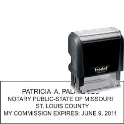 Notary Stamp - Trodat 4913 - Missouri NOTARY_SELF_INKING_STAMP_MO