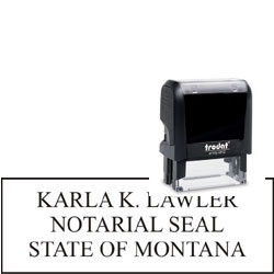 Notary Stamp - Trodat 4912 - Montana NOTARY_SELF_INKING_STAMP_MT