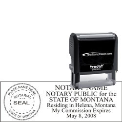 Notary Stamp - Trodat 4915 - Montana 2 NOTARY_SELF_INKING_STAMP_MT2