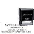 Notary Stamp - Trodat 4915 - New Jersey NOTARY_SELF_INKING_STAMP_NJ