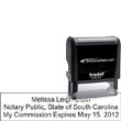 Notary Stamp - Trodat 4915 - South Carolina NOTARY_SELF_INKING_STAMP_SC