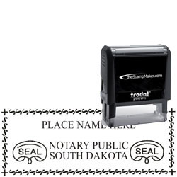 Notary Stamp - Trodat 4915 - South Dakota NOTARY_SELF_INKING_STAMP_SD
