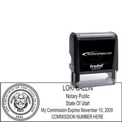 Notary Stamp - Trodat 4915 - Utah 2 NOTARY_SELF_INKING_STAMP_UT2