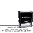 Notary Stamp - Trodat 4915 - Virgin Islands 2 NOTARY_SELF_INKING_STAMP_VI2