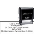 Notary Stamp - Trodat 4915 - Virgin Islands NOTARY_SELF_INKING_STAMP_VI
