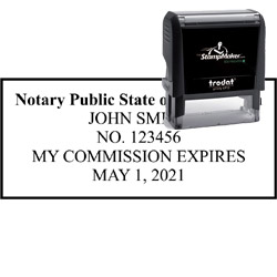 Notary Stamp - Trodat 4915 - Washington NOTARY_SELF_INKING_STAMP_WA