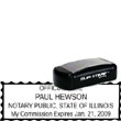 Notary Pocket Stamp 2773 - Illinois NOTARY_POCKET_STAMP_IL