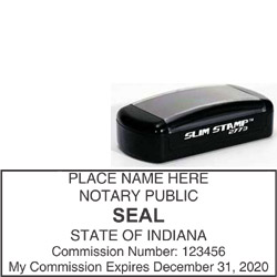 Notary Pocket Stamp 2773 - Indiana NOTARY_POCKET_STAMP_IN