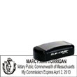 Notary Pocket Stamp 2773 - Massachusetts NOTARY_POCKET_STAMP_MA