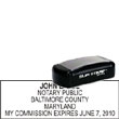 Notary Pocket Stamp 2773 - Maryland NOTARY_POCKET_STAMP_MD