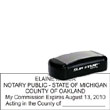 Notary Pocket Stamp 2773 - Michigan NOTARY_POCKET_STAMP_MI