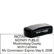 Notary Pocket Stamp 2773 - North Carolina NOTARY_POCKET_STAMP_NC