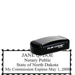 Notary Pocket Stamp 2773 - North Dakota NOTARY_POCKET_STAMP_ND