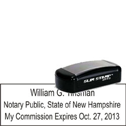 Notary Pocket Stamp 2773 - New Hampshire NOTARY_POCKET_STAMP_NH