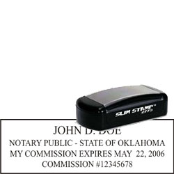 Notary Pocket Stamp 2773 - Oklahoma NOTARY_POCKET_STAMP_OK
