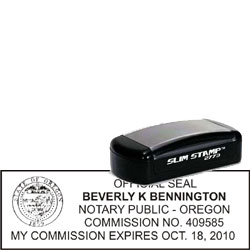 Notary Pocket Stamp 2773 - Oregon NOTARY_POCKET_STAMP_OR