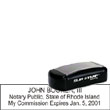 Notary Pocket Stamp 2773 - Rhode Island NOTARY_POCKET_STAMP_RI
