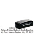 Notary Pocket Stamp 2773 - South Carolina NOTARY_POCKET_STAMP_SC