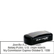 Notary Pocket Stamp 2773 - Virgin Islands 2 NOTARY_POCKET_STAMP_VI2