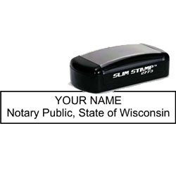 Notary Pocket Stamp 2773 - Wisconsin NOTARY_POCKET_STAMP_WI