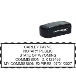 Notary Pocket Stamp 2773 - Wyoming NOTARY_POCKET_STAMP_WY