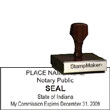 Notary Wood Rectangle  - Indiana NOTARY_WOOD_RECTANGLE_IN