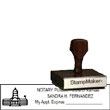 Notary Wood Rectangle  - Kansas NOTARY_WOOD_RECTANGLE_KS
