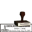 Notary Wood Rectangle  - Nebraska 2 NOTARY_WOOD_RECTANGLE_NE2
